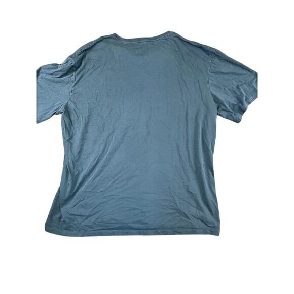 Men’s Polo Ralph Lauren 2XLT Blue V Neck Short Sleeve T Shirt Excellent - Picture 2 of 9